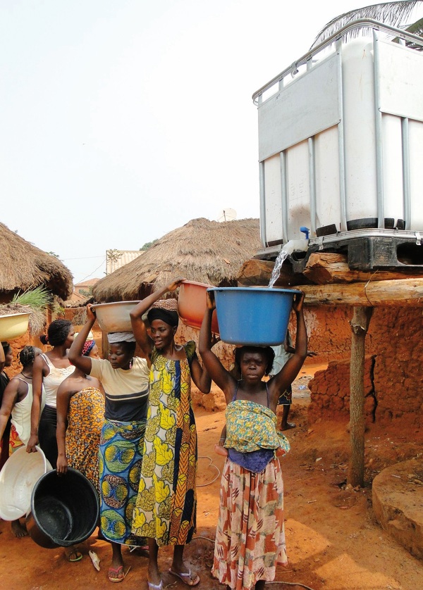 high-pack unterstützt gemeinnütziges Projekt in Togo